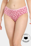 Rosaline Fruit Fusion Low Rise Full Coverage Hipster Panty - Cameo Pink — thumbnail 1